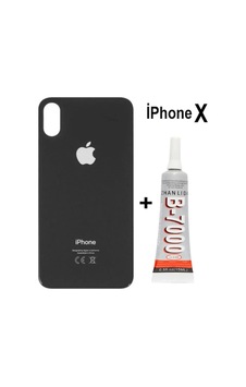 Apple Uyumlu iPhone X Arka Pil Kapağı Ve Yapıştırıcı Hediye Si Apple Uyumlu iPhone X Arka Pil Kapağı Ve Yapıştırıcı Hediye Si