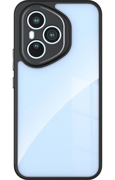 Honor 400 Pro Kılıf Kamera Korumalı Şeffaf Arka Yüzey Zore New Roll Kapak