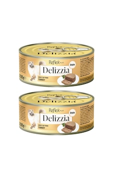 Delizzia Kıyılmış Hindi Etli Yetişkin Kedi Maması 2 X 85 Gr. Delizzia Kıyılmış Hindi Etli Yetişkin Kedi Maması 2 X 85 Gr.