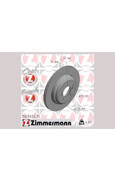 Fren - 114 - Dıskı Arka Sol Bmw - Dpmıx-hb - M5 E39 Fren - 114 - Dıskı Arka Sol Bmw - Dpmıx-hb - M5 E39
