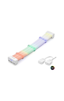 2x8 Pin Argb Pcie Gpu Güç Uzatma Kablosu Bükülebilir 2 Mm 108 Led Beyaz Nd2813w Hmngoxxtptprp 2x8 Pin Argb Pcie Gpu Güç Uzatma Kablosu Bükülebilir 2 Mm 108 Led Beyaz Nd2813w Hmngoxxtptprp