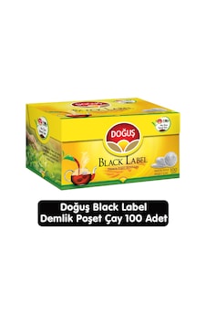 Doğuş Black Label Demlik Çay 100 Adet 1 Paket Doğuş Black Label Demlik Çay 100 Adet 1 Paket