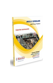 İlkumut Yayınları - Tüketim Sosyolojisi - Konu Anlatımlı - Çözümlü Sorular İlkumut Yayınları - Tüketim Sosyolojisi - Konu Anlatımlı - Çözümlü Sorular