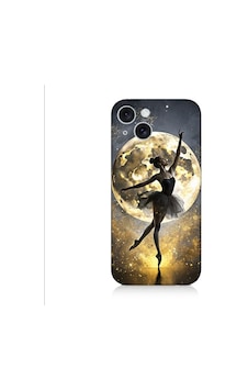 Apple Uyumlu iPhone 15 Plus Ayışığında Dans Desenli Silikon Kılıf Silikon Apple Uyumlu iPhone 15 Plus Ayışığında Dans Desenli Silikon Kılıf Silikon
