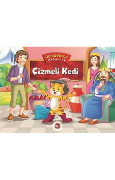 Üç Boyutlu Masallar-Çizmeli Kedi- Beyaz Balina Yayınları