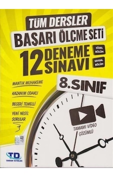 8. Sınıf Tüm Dersler Başarı Ölçme Seti 6 Deneme Sınavı / Kolektif 8. Sınıf Tüm Dersler Başarı Ölçme Seti 6 Deneme Sınavı / Kolektif