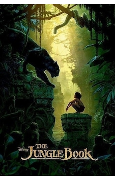 Maxi Poster The Jungle Book Bagheera & Mowgli Teaser Maxi Poster The Jungle Book Bagheera & Mowgli Teaser