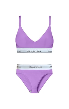 Giorgina Ferri 2 Li Set Kadın Günlük Kullanıma Uygun Spor Sütyen+ Slip Külot Sara Giorgina Ferri 2 Li Set Kadın Günlük Kullanıma Uygun Spor Sütyen+ Slip Külot Sara