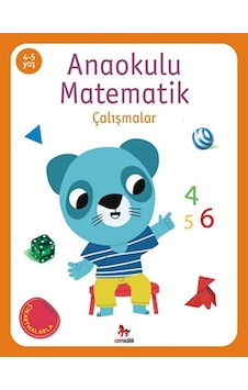 Anaokulu Matematik Çalışmalar 4-5 Yaş Çıkartmalarla- Almidilli