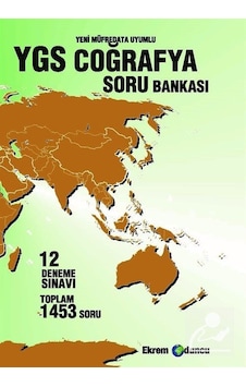 Ygs 1453 Çoğrafya Soru Bankası / Ekrem Oduncu