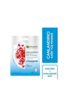 Garnier Nem Bombası Canlandırıcı Kağıt Yüz Maskesi