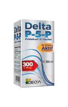 Delta P5p Pridoksal 5'- Fosfat 300 ML Delta P5p Pridoksal 5'- Fosfat 300 ML