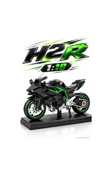 1:18 Ölçek H2r Metal Alaşım Motosiklet Maketi - Süspansiyonlu Ve Standlı Model Çok Renkli 1:18 Ölçek H2r Metal Alaşım Motosiklet Maketi - Süspansiyonlu Ve Standlı Model Çok Renkli