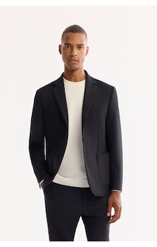 Avva Erkek Siyah Mono Yaka Bi-stretch Su İtici Kırışmaz Blazer Comfort Slim Fit Ceket A52y4009 Avva Erkek Siyah Mono Yaka Bi-stretch Su İtici Kırışmaz Blazer Comfort Slim Fit Ceket A52y4009