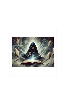 Kitaptan Çıkan Büyü Art Mdf Poster Kitaptan Çıkan Büyü Art Mdf Poster