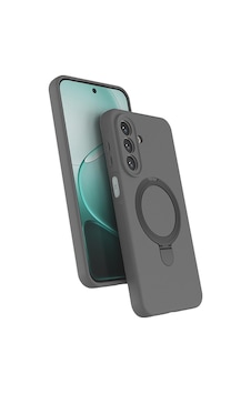 Mobilefix Galaxy A27 Kılıf M-safe Şarj Özellikli Standlı Zore Samara Kapak - Titanyum-gri Mobilefix Galaxy A27 Kılıf M-safe Şarj Özellikli Standlı Zore Samara Kapak - Titanyum-gri