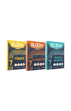 Artıbir Yayınları 7. Sınıf Bloom Türkçe + Matematik + Sosyal Bilgiler Fasikül Soru Bankası 3 Kitap Artıbir Yayınları 7. Sınıf Bloom Türkçe + Matematik + Sosyal Bilgiler Fasikül Soru Bankası 3 Kitap