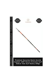 Premium Savurma Deniz Avcılık Captain 1687 Nuovo Extreme Surf 420cm Tele Surf Kamış 350gr Standart Premium Savurma Deniz Avcılık Captain 1687 Nuovo Extreme Surf 420cm Tele Surf Kamış 350gr Standart