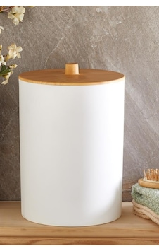 Flosoft Bambu Desenli Mutfak Banyo Çöp Kovası 001