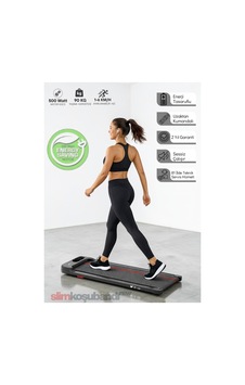 VFİT Slim Koşu Bandı 34 x 79 CM Minimal Yürüyüş Bandı Uzaktan Kumandalı & Eğimli