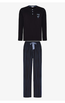Penti Erkek Nightform Çizgili Pantolon Uzun Kollu Pijama Takımı Çok Renkli Penti Erkek Nightform Çizgili Pantolon Uzun Kollu Pijama Takımı Çok Renkli