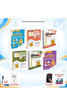 Çanta Yayınları 2026-2027 6. Sınıf Tüm Dersler 6 Kitap Sos Defter/paragraf Hariç Tam Seri Set Çanta Yayınları 2026-2027 6. Sınıf Tüm Dersler 6 Kitap Sos Defter/paragraf Hariç Tam Seri Set