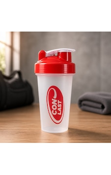 Protein Karıştırıcı Shaker-bpa İçermez Kırmızı - Beyaz