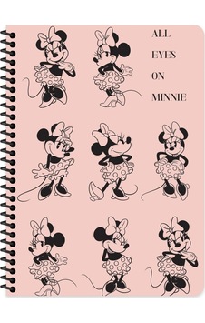 16.5x22.5 Kareli Defter - All Eyes On Minnie 80 Yaprak 16.5x22.5 Kareli Defter - All Eyes On Minnie 80 Yaprak