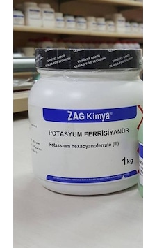 Zag Kimya Potasyum Ferrisiyanür Chem Pure 1 KG