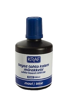Kraf 100 Ml Beyaz Tahta Kalem Mürekkebi Mavi Kraf 100 Ml Beyaz Tahta Kalem Mürekkebi Mavi