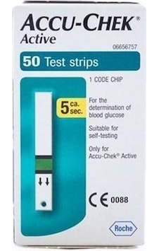 Accu-Chek Active Şeker Ölçüm Strip 50'li