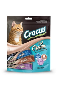 Crocus Karışık Karidesli & Yengeçli & Somonlu - Karidesli Krema Yetişkin Kedi Ödül Maması 30 X 15 Gr Crocus Karışık Karidesli & Yengeçli & Somonlu - Karidesli Krema Yetişkin Kedi Ödül Maması 30 X 15 Gr