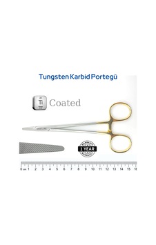 Leobone Surgical TC Needle Holder & Portegü Tungsten Karbid