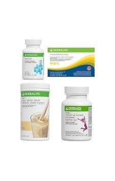 Herbalife Yukarı Kilo Kontrol Kadın Seti Vanilya Shake + Xtra-cal + Omega 3 + Bayan Vitamin Herbalife Yukarı Kilo Kontrol Kadın Seti Vanilya Shake + Xtra-cal + Omega 3 + Bayan Vitamin