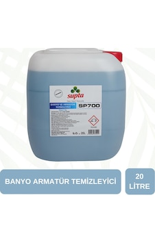Supta Mavi Su Banyo Armatür Kireç Çözücü 20 L Supta Mavi Su Banyo Armatür Kireç Çözücü 20 L