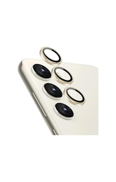 Samsung Galaxy S23 Ultra Uyumlu Kamera Koruyucu Cream Samsung Galaxy S23 Ultra Uyumlu Kamera Koruyucu Cream