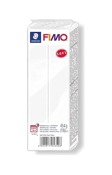 Staedtler Fimo Soft Polimer Kil 454 G 0 White Beyaz Staedtler Fimo Soft Polimer Kil 454 G 0 White Beyaz