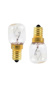 Luxell Uyumlul Uyumlu Ankastre Davlumbaz Buzdolabı Fırın 15 Watt Gün Işığı 300 Halojen Ampül 2 Adet