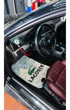 Lacoste Lüks Halı Paspas Takımı Lacoste Lüks Halı Paspas Takımı