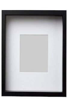 Ikea Sannahed Siyah Çerçeve, Siyah, 25x25 Cm