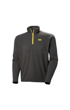 Helly Hansen Mount Polar Fleece Erkek Ebony Sun Antrasit Helly Hansen Mount Polar Fleece Erkek Ebony Sun Antrasit
