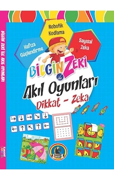 Bilgin Zeki ile Akıl Oyunları Dikkat Zeka - Mavi Seri Bilgin Zeki ile Akıl Oyunları Dikkat Zeka - Mavi Seri