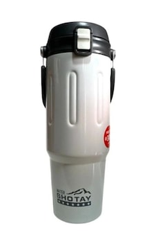 Shotay St-8168 Çift Kullanım Pipetli/rahat İçim Gri 900ml Çelik Termos Diğer Shotay St-8168 Çift Kullanım Pipetli/rahat İçim Gri 900ml Çelik Termos Diğer