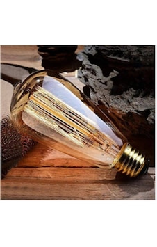 Edison Flemanlı St64 Rustik 40w E27 Duy Dekoratif Armut Ampul Edison Flemanlı St64 Rustik 40w E27 Duy Dekoratif Armut Ampul