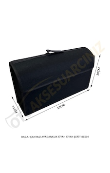 Araba Bagaj Çantası Siyah Çizgi Bagaj Organizer Alet Eşya Çanta Araba Bagaj Çantası Siyah Çizgi Bagaj Organizer Alet Eşya Çanta