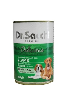 Dr.Sacchi Premium Delicious Kuzu Etli Konserve Yetişkin Köpek Maması 400 G Dr.Sacchi Premium Delicious Kuzu Etli Konserve Yetişkin Köpek Maması 400 G