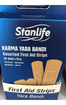 Stanlıfe Karma Yara Bandı 20li Stanlıfe Karma Yara Bandı 20li