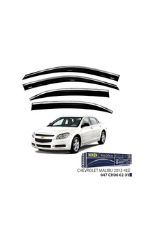 Niken Chevrolet Malibu 2012- Kromlu Cam Rüzgarlığı 4 Lü
