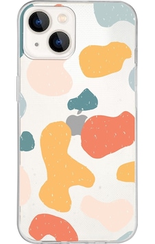 Apple Uyumlu iPhone 13 Mini Kapak Grunge Tasarımlı Şeffaf Silikon Kılıf Şeffaf Apple Uyumlu iPhone 13 Mini Kapak Grunge Tasarımlı Şeffaf Silikon Kılıf Şeffaf