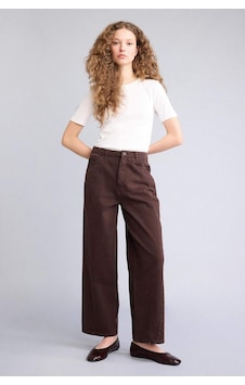 Defacto Baggy Fıt Normal Bel Gabardin Pantolon G9893ax26spbn473 Kahve-bn473